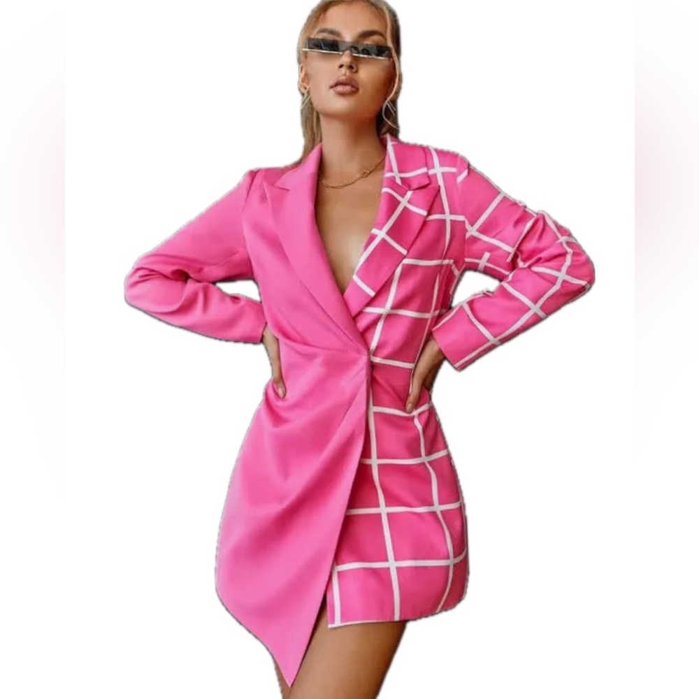 Double Crazy Blazer Dress